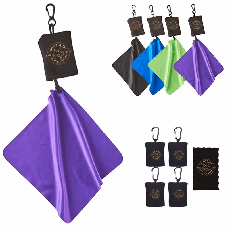 Microfiber Cloth Glasses Lens Screen Cleaning