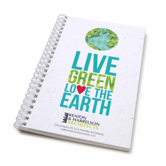 Love the Earth Personalized Plantable Journal: Standard