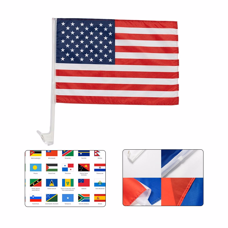 Pole Cassette Car Flag