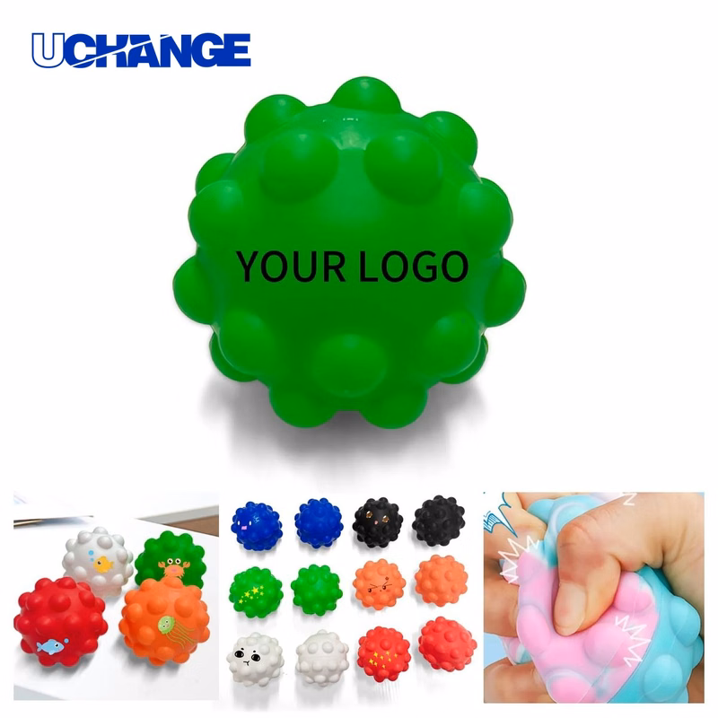 Silicone Stress Ball Squeeze Toy
