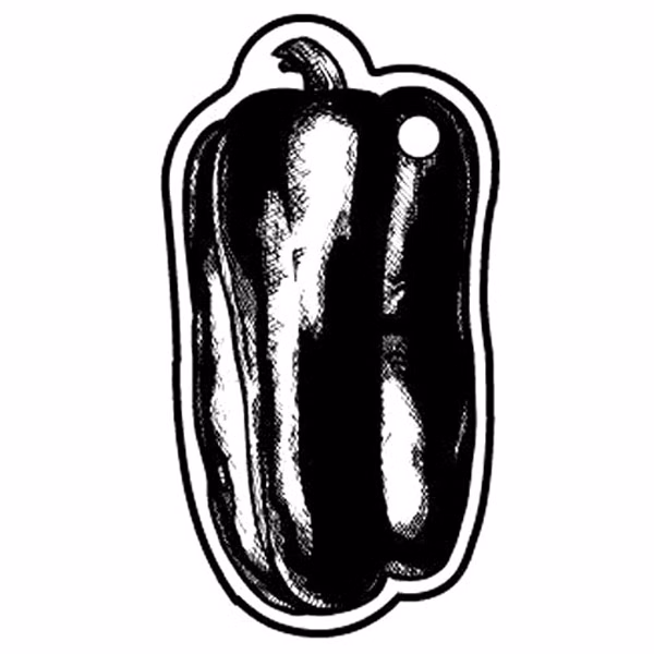 Pepper Key Tag - Spot Color