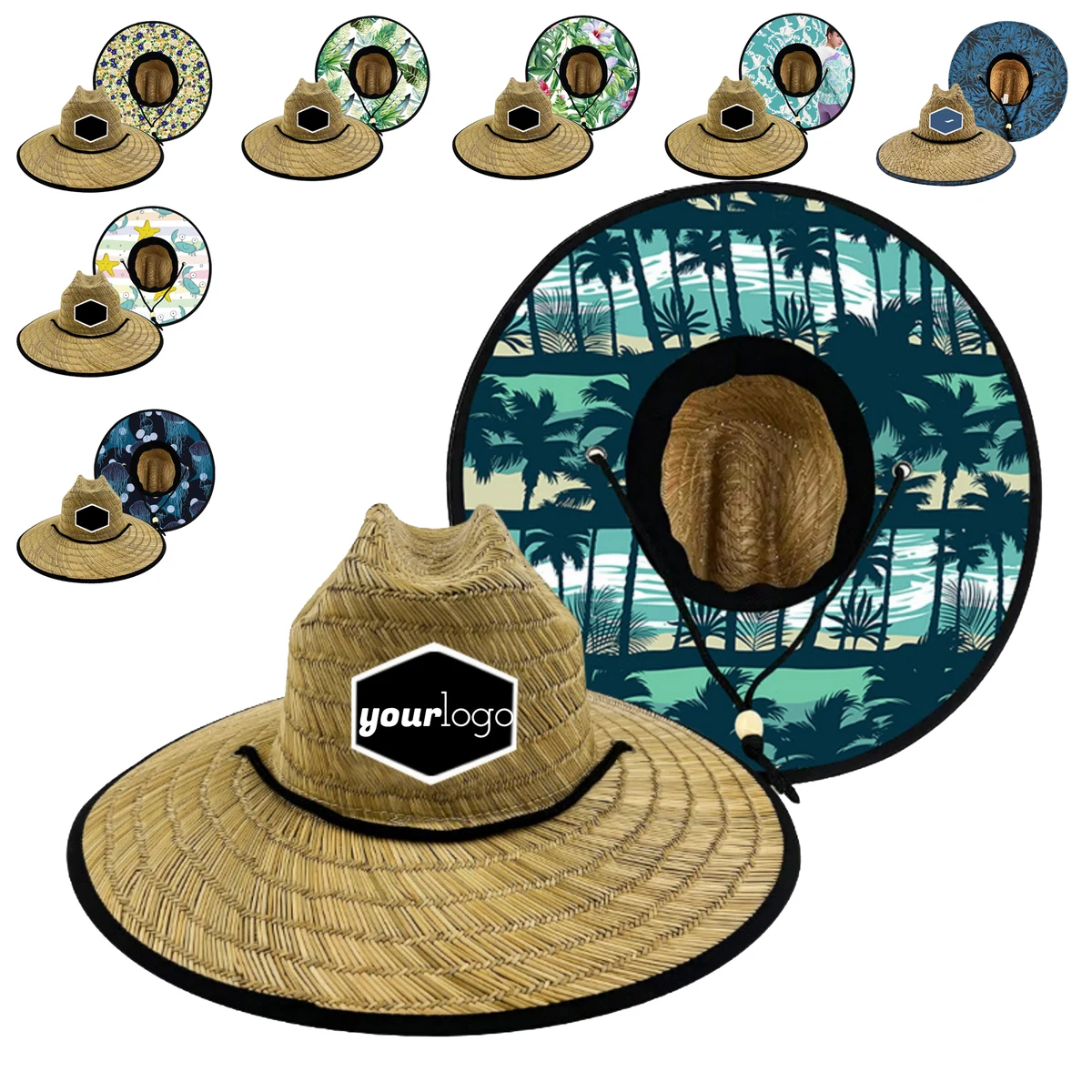 Straw Beach Hat 1