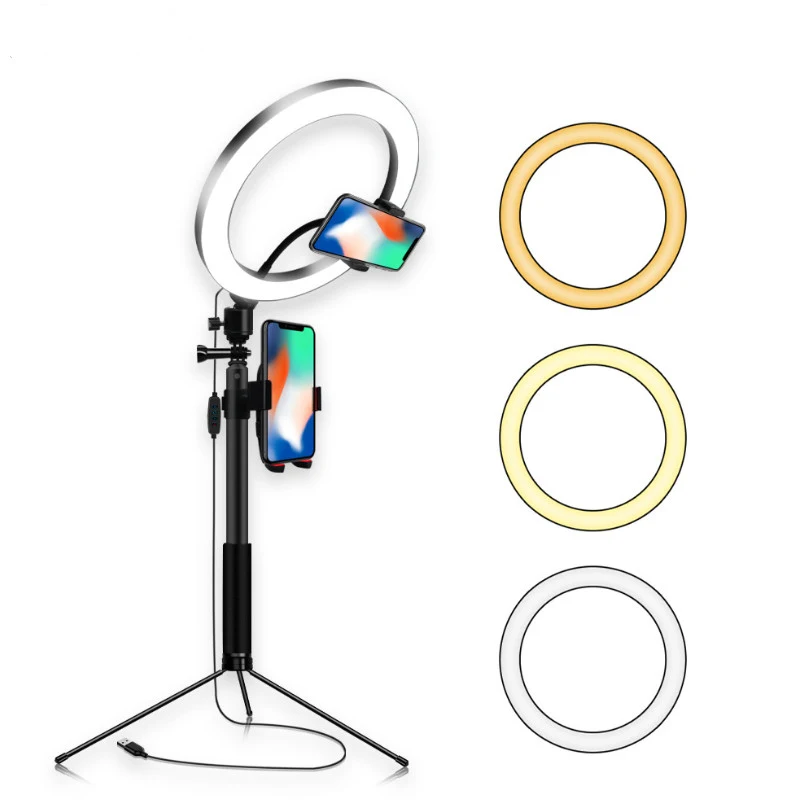 LED selfie ring light holder for live Broadcast Phone 1