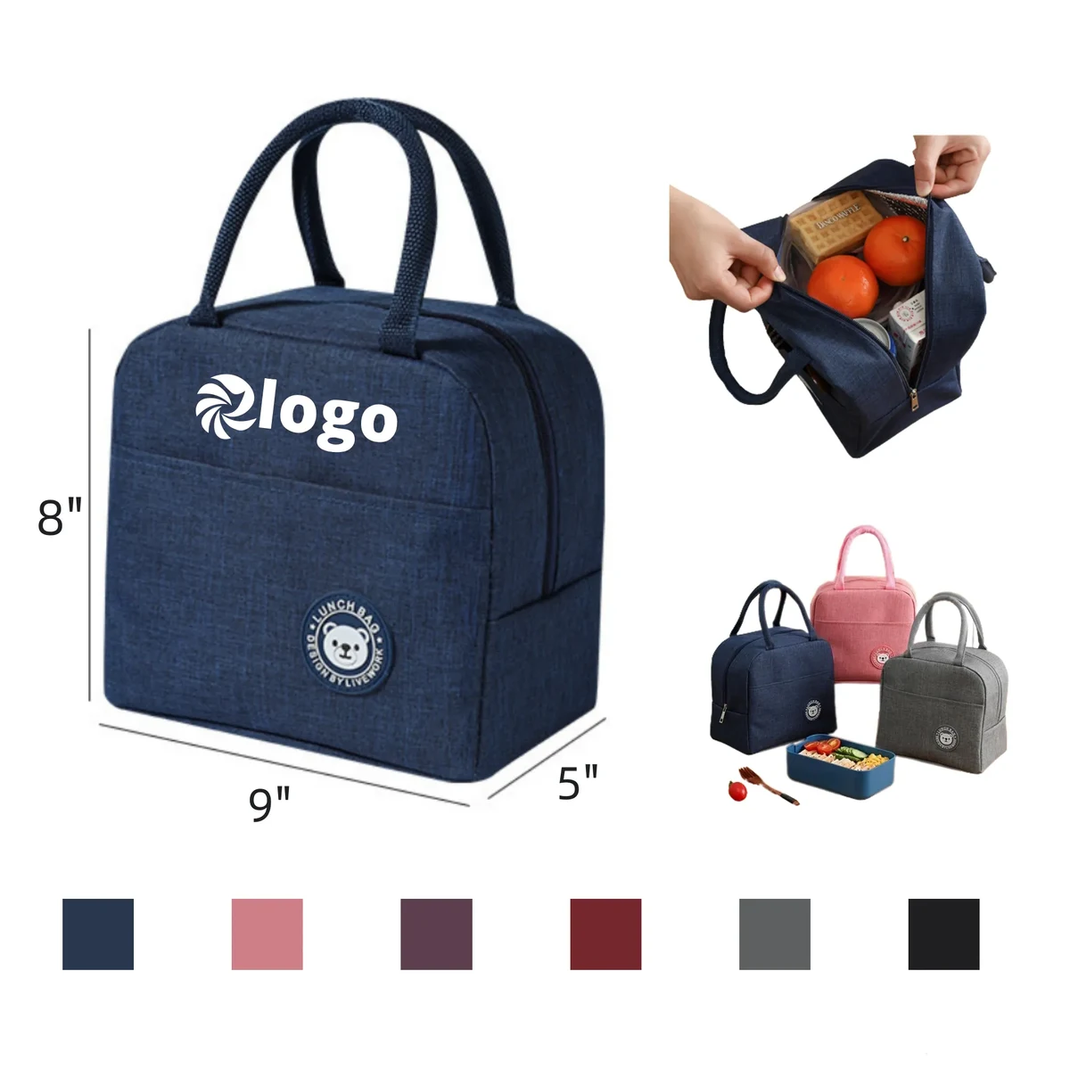 Oxford Lunch Insulated Bag 1