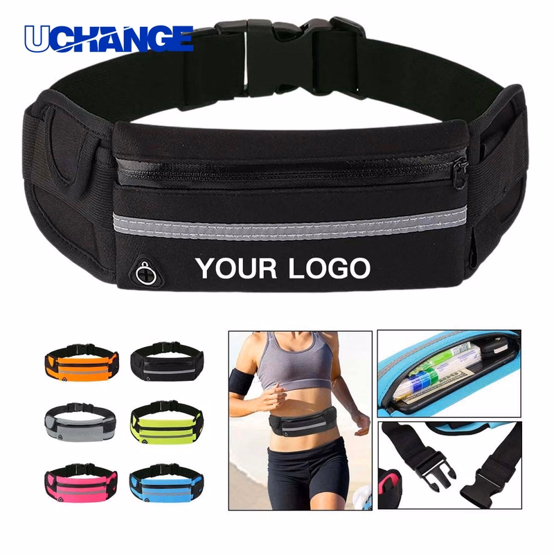 Sports Waist Pack Organizer with Earbud Port