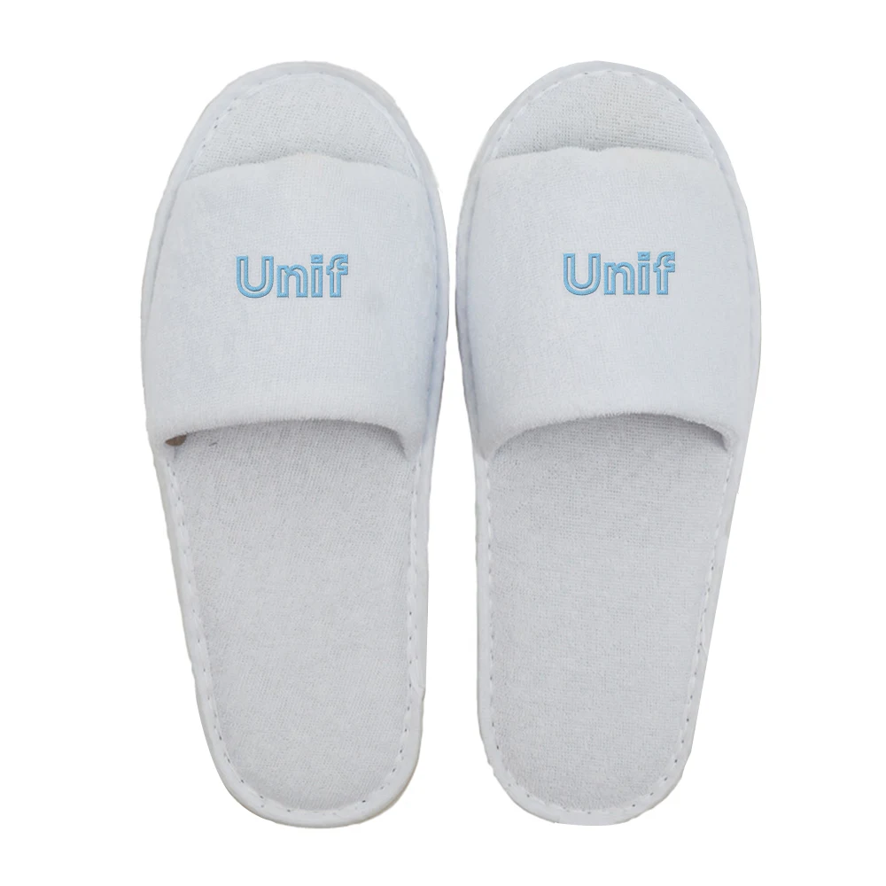 Polyester Open-Toe Travel Slipper 1
