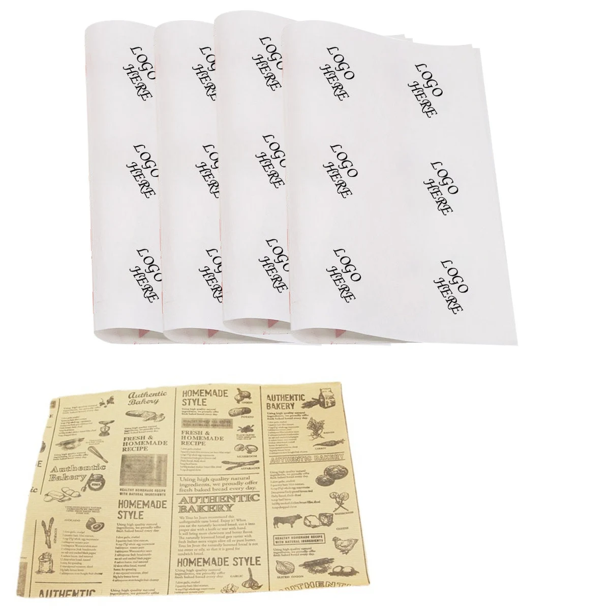 Customized Printed Food Wrapper Paper 1