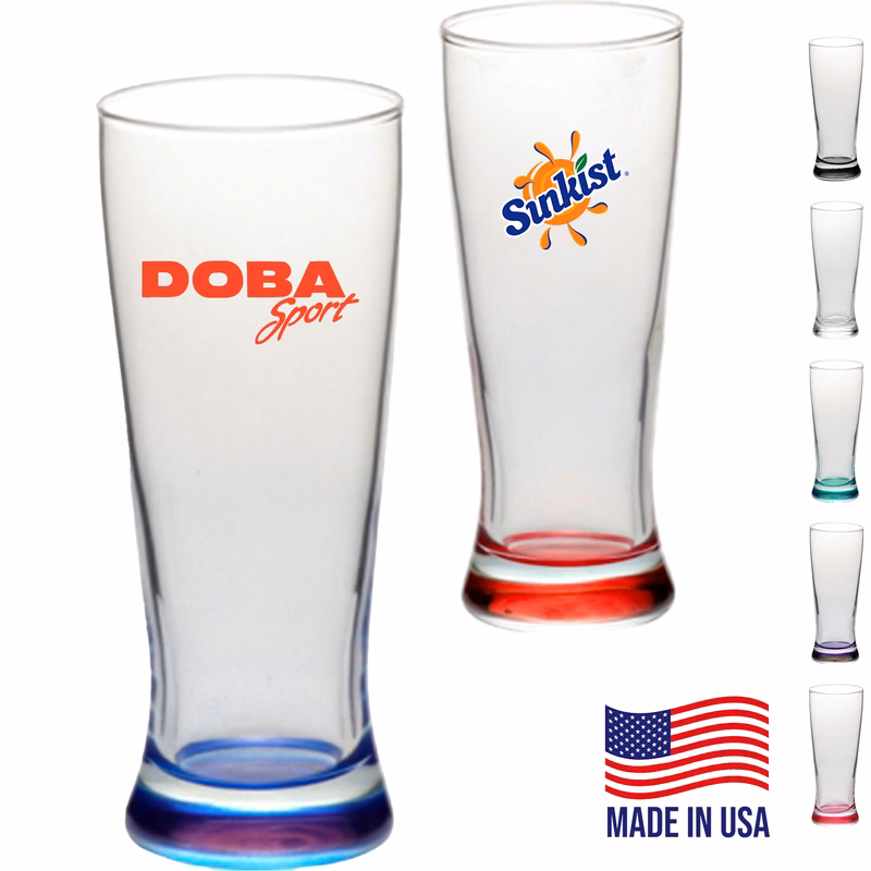 9.5 oz. Etched promotional Glasses