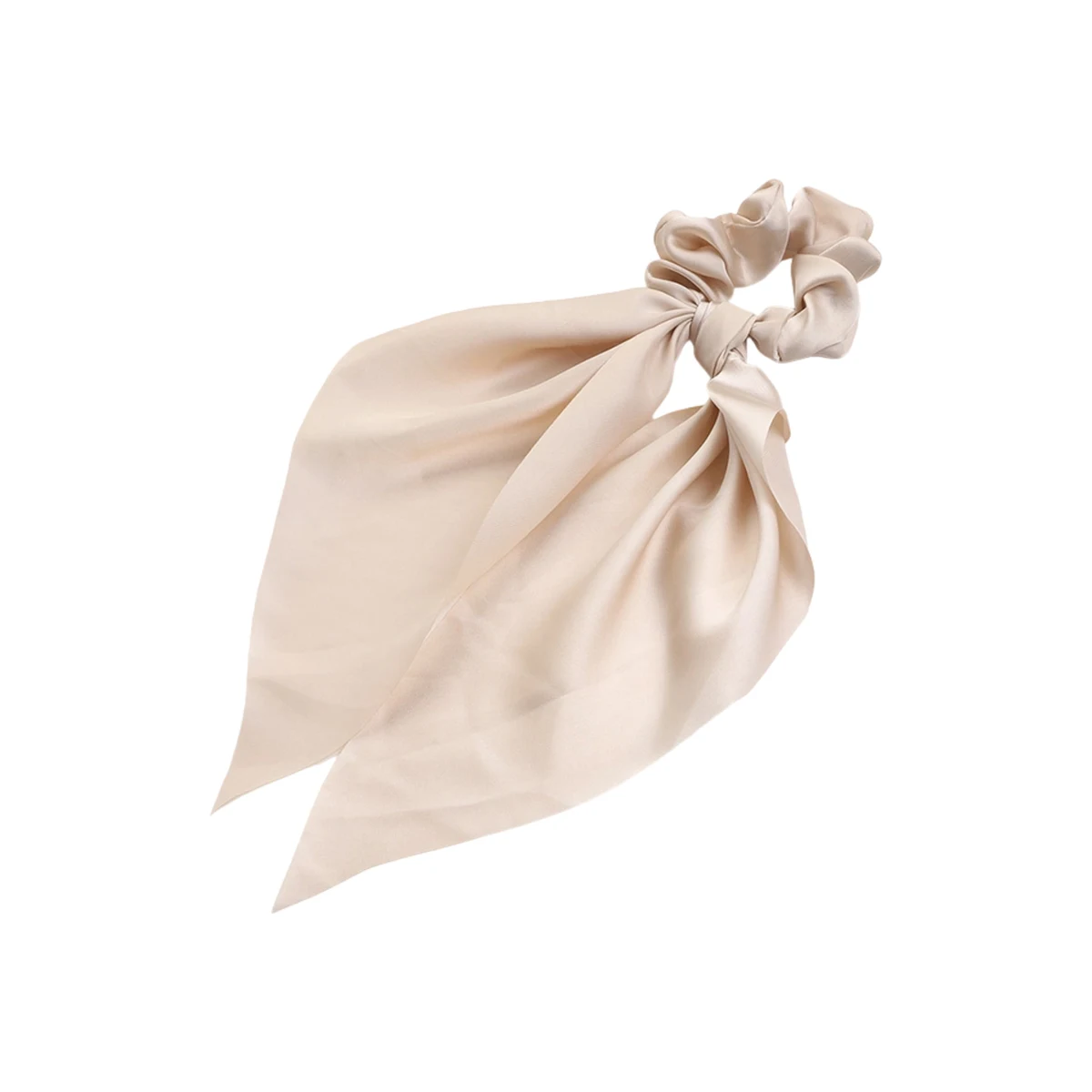Polyester Hair Scrunchie With Heat Transfer Logo 1