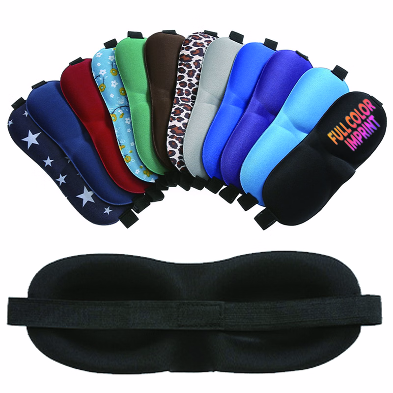 MOQ50 Full Color Quality Sleep Eye Mask