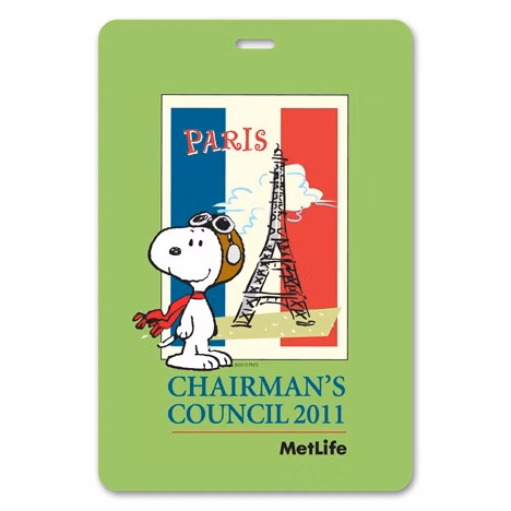 USA Made Laminated Event Tag (4"x6") Rectangle