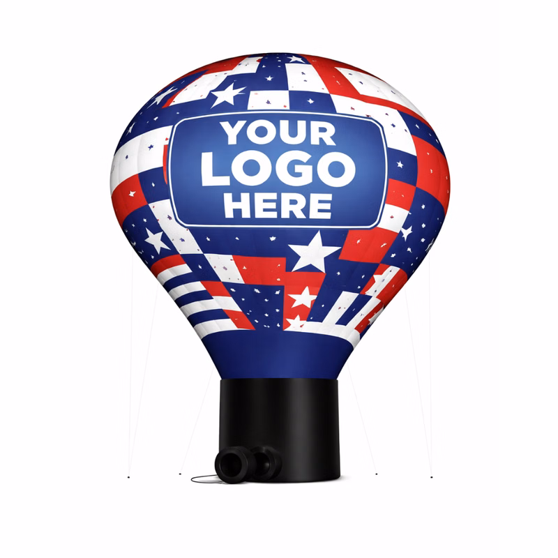 HOT AIR SHAPE BALLOONS W/ DIGITAL LOGO