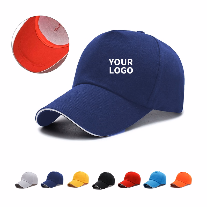 Adjustable Cotton Six Panel Baseball Cap