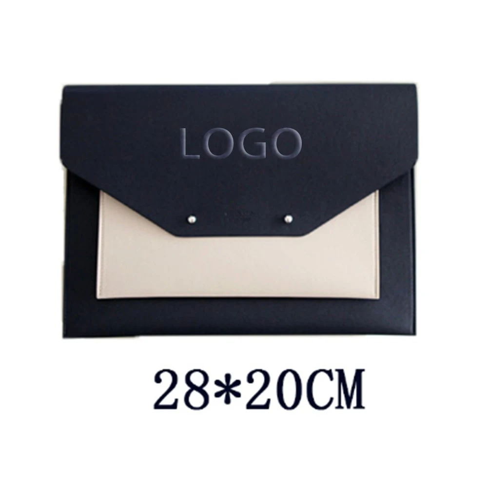 Leather Tablet Pouch iPad Laptop Case 1