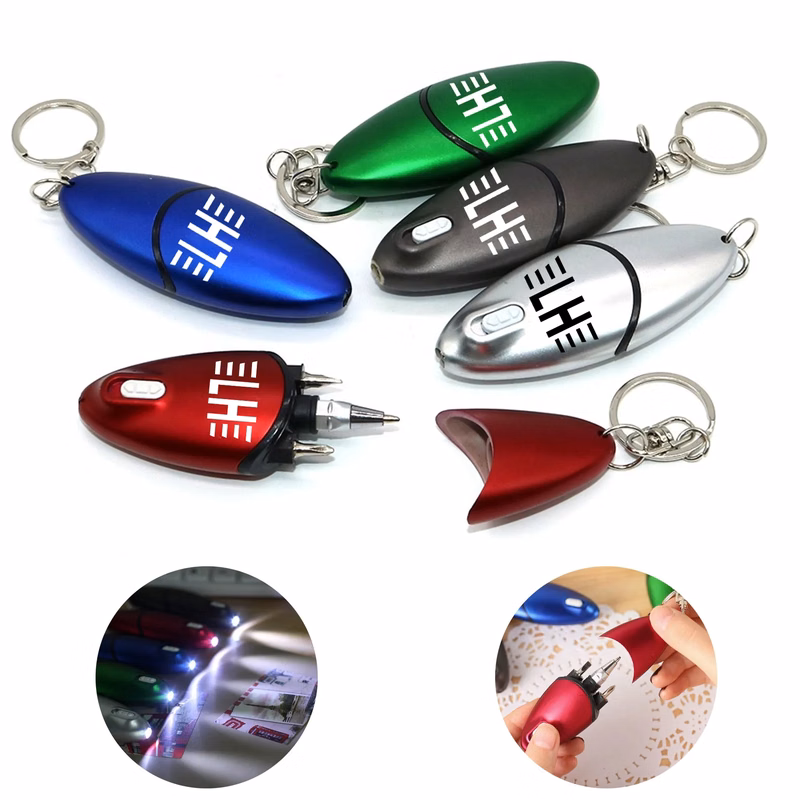 Portable Multi Function Screwdriver Pen Keychain