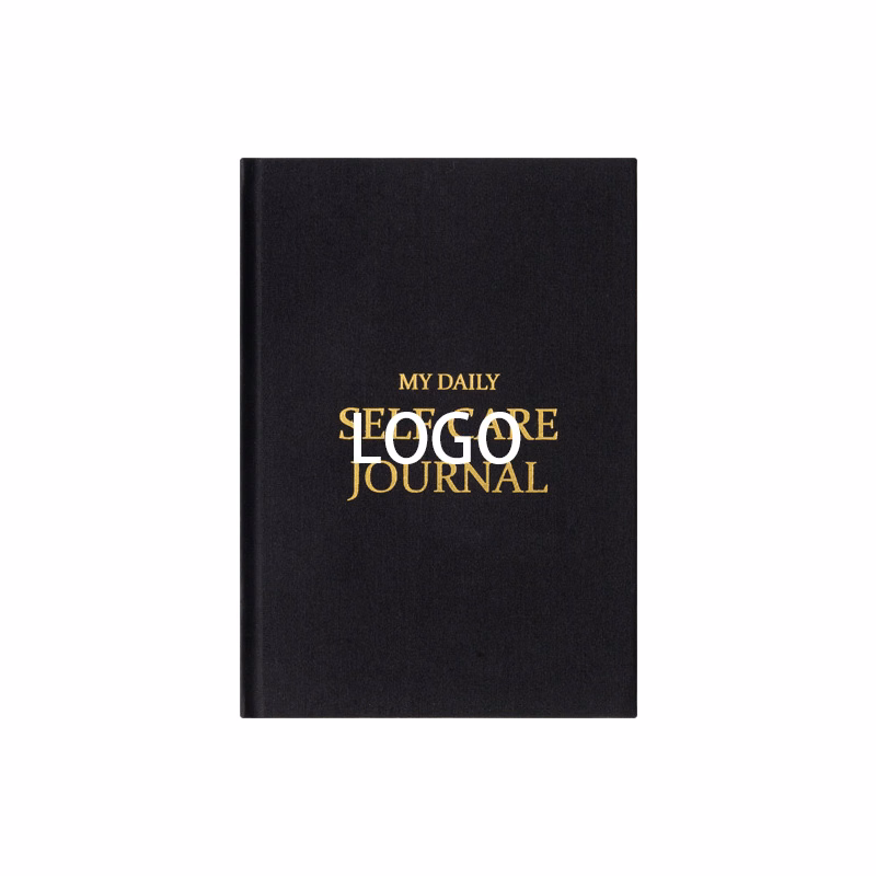 Custom Logo Golden Lettering A5 Notebook