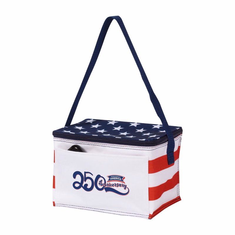 600 Denier Patriotic Cooler Bag(Bag, Cooler)