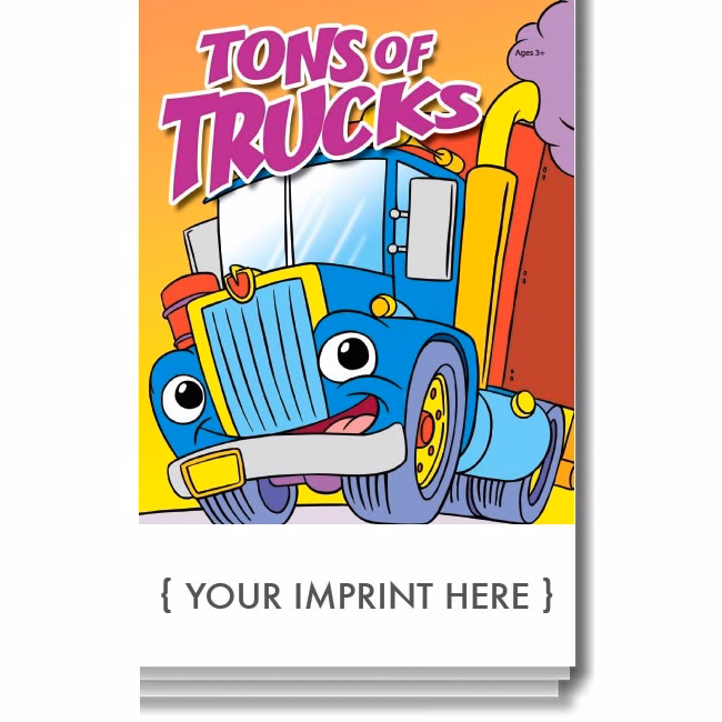 ACTIVITY PAD - Tons of Trucks Activity Pad