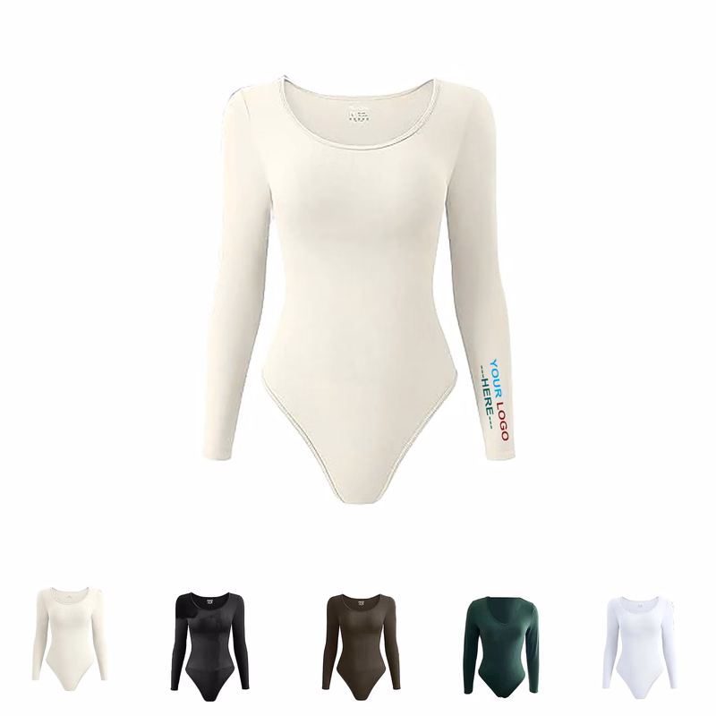 Seamed Cup V Neck Body Suit