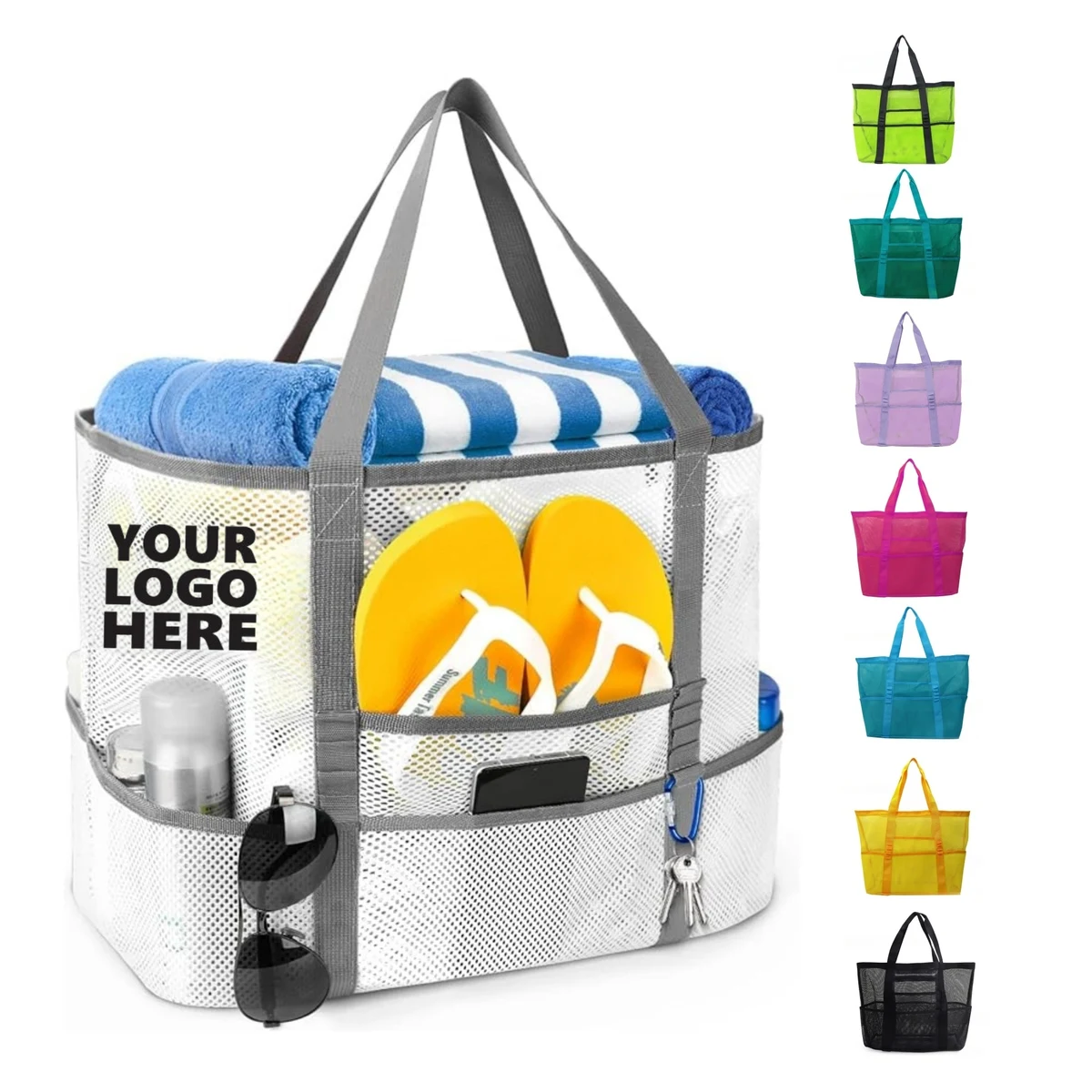 Extra Large Mesh Pockets Bag 1