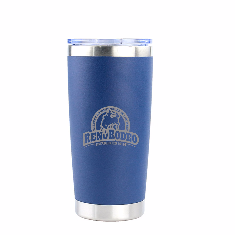20 Oz Double Wall Stainless Steel Vacuum Tumbler With Lid