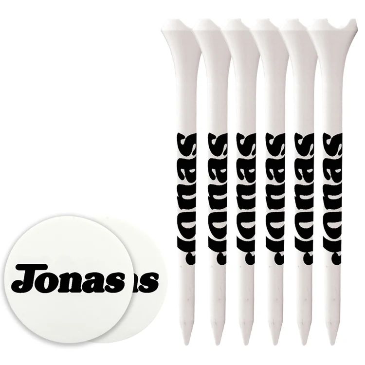 6 Performance Tees 2 3/4", 2 Ball Markers 1