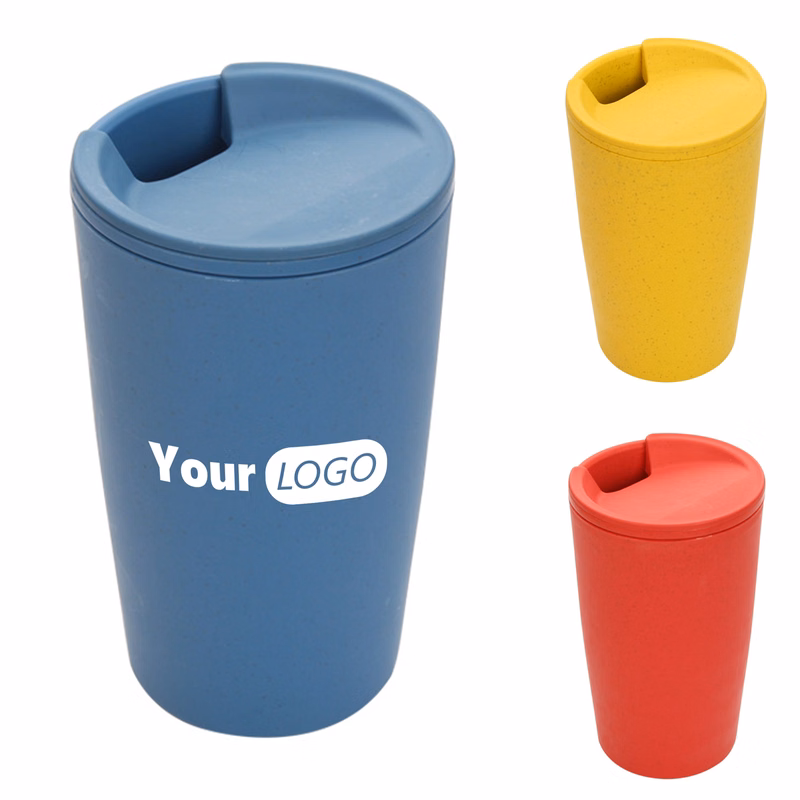Pp Environmentally Friendly Wheat Straw Coffee Cup