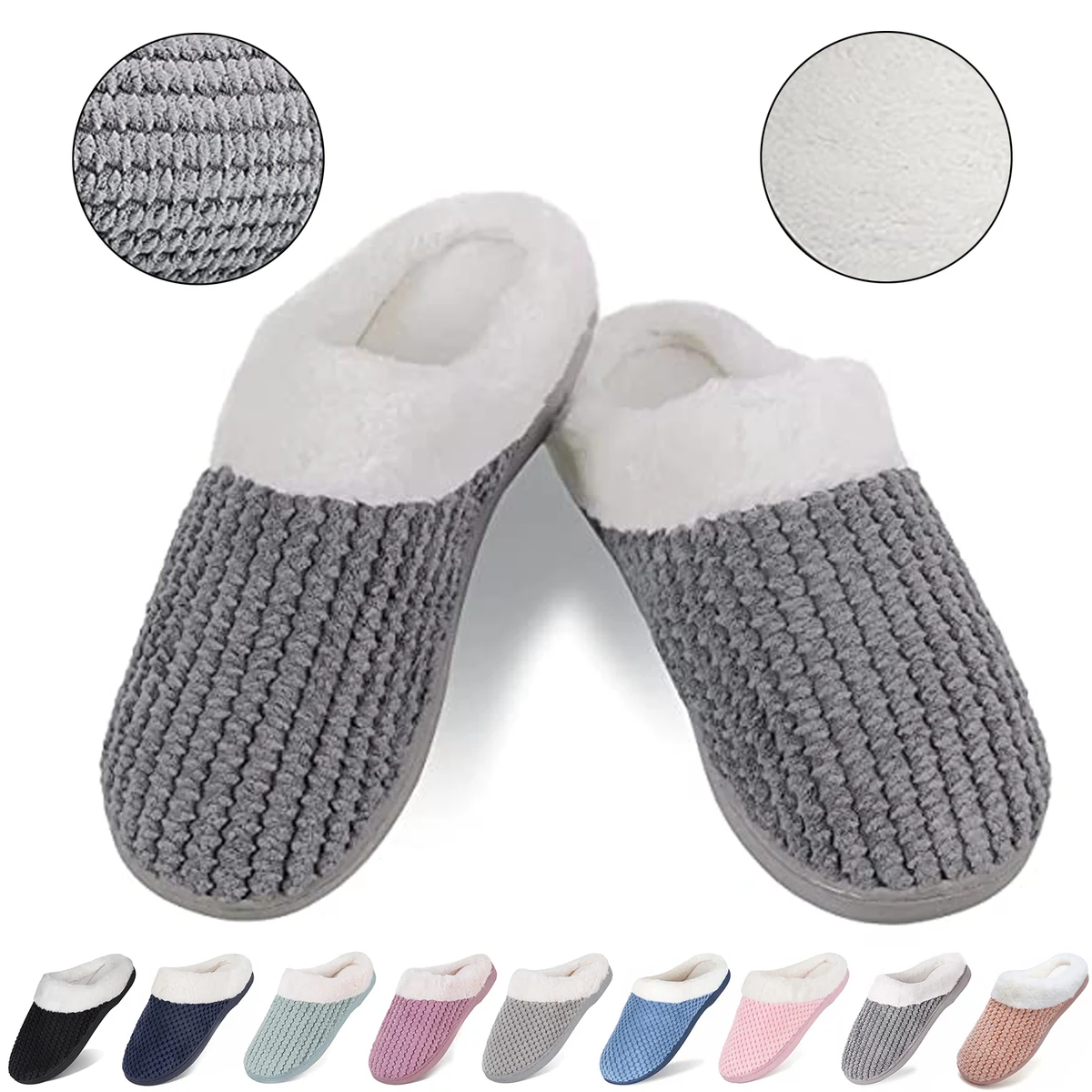 Comfortable Cotton Slippers 1