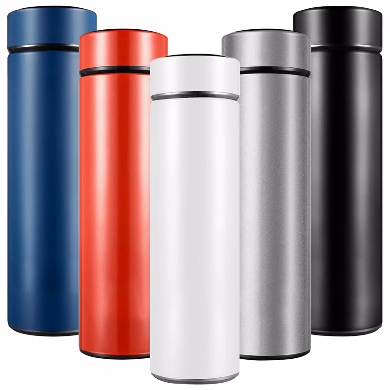 16 Oz.Vacuum Insulated Bottle with LED Temperature Display