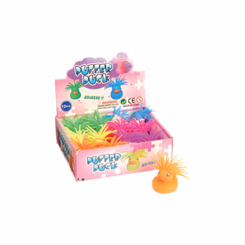 Puffer Duck Stress Toys - Assorted 2"