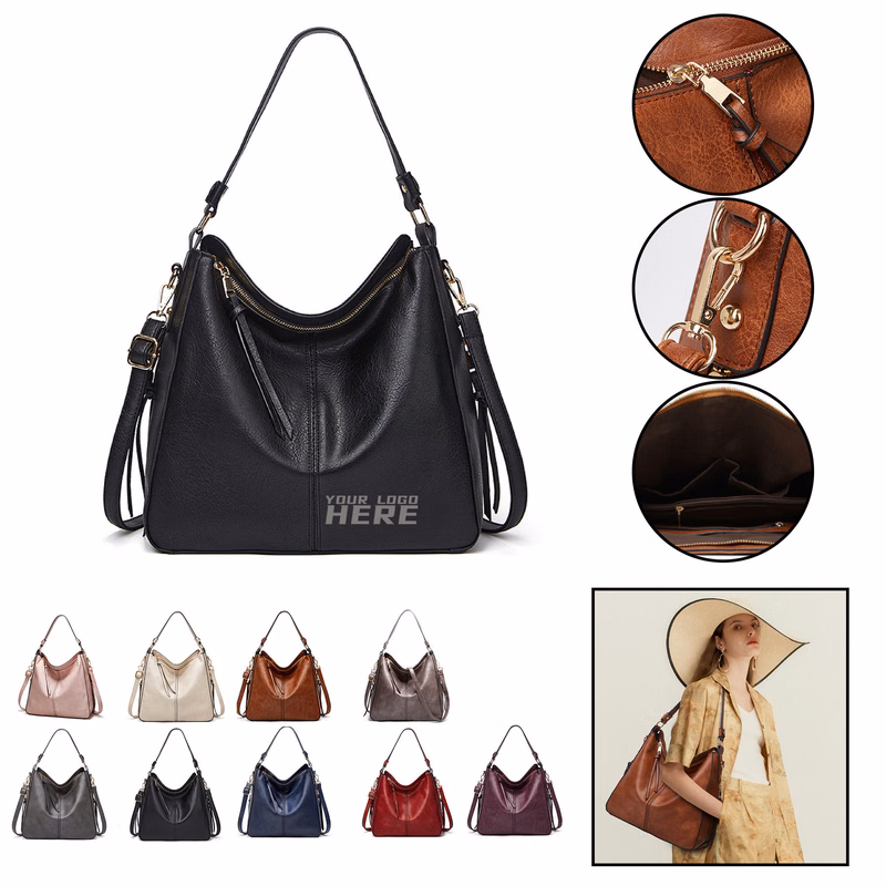 Ladies Hobo Bag Bucket Purse