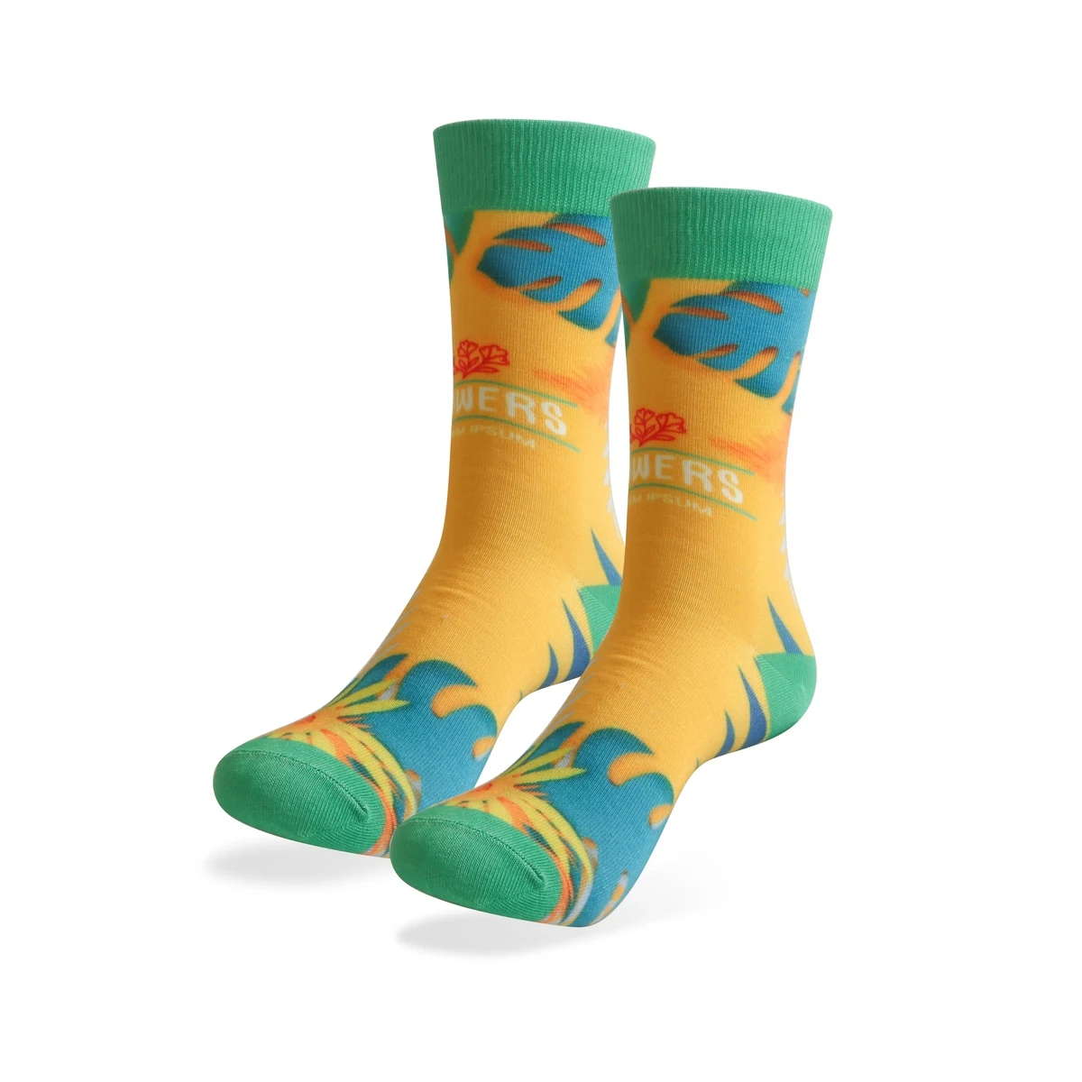 Crew Regular Digital Printed Socks 1