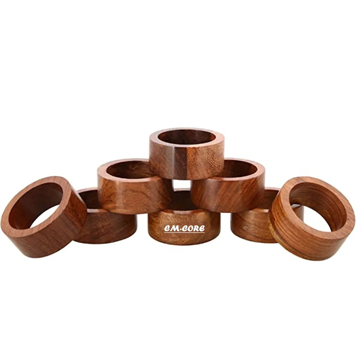 Wood Napkin Rings 1