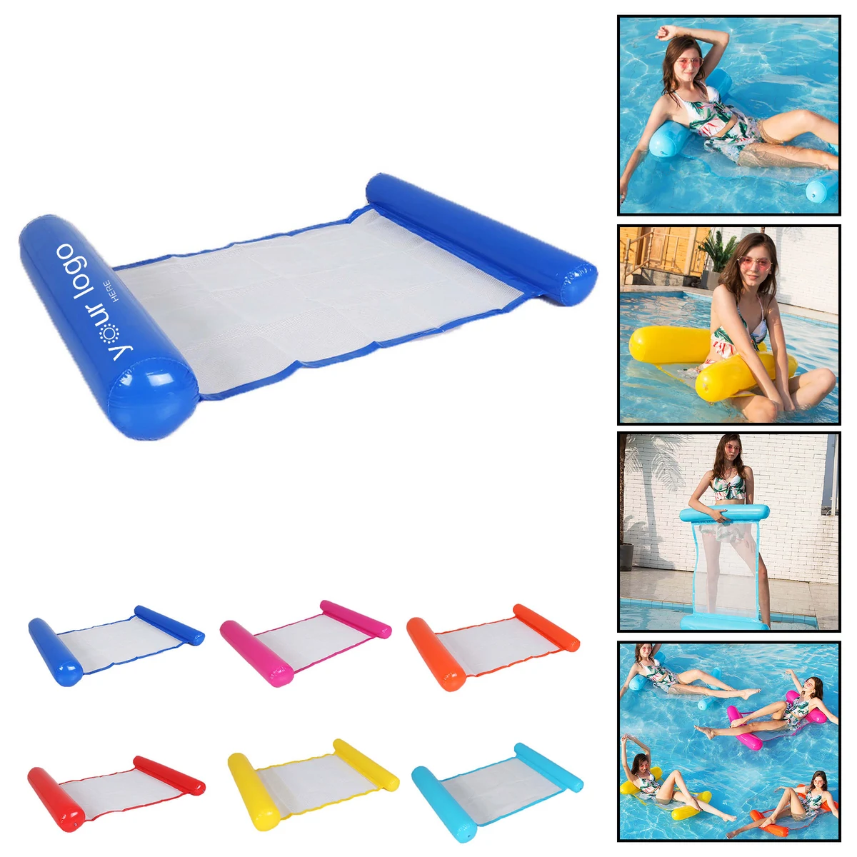Inflatable Floats Hammock Water Rafts 1
