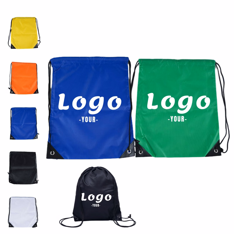 MOQ 50 Gym Drawstring Backpack Storage Bag Backpack