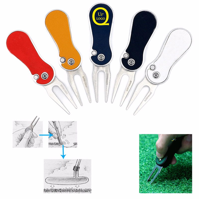 Golf Spring-Loaded Repair Tool