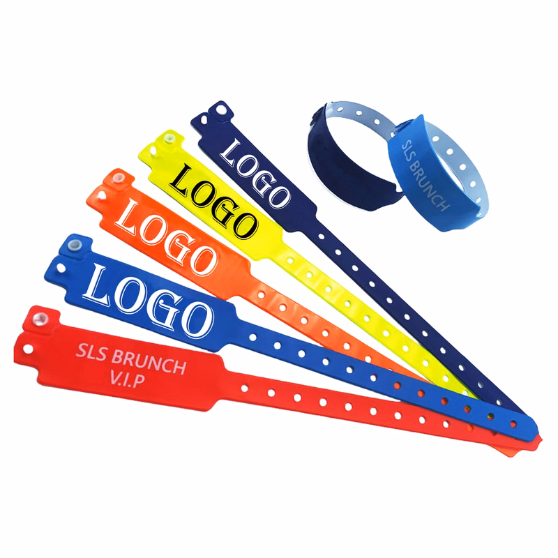 Disposable Event Wristbands with Logo MOQ50