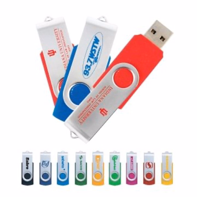 Rotatable USB Flash Drive (1GB)