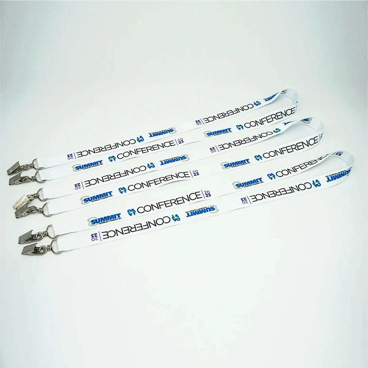 5/8" Double Bulldog Polyester Lanyard 1