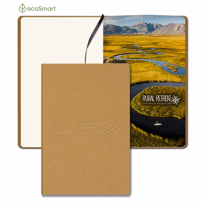 Natural Ambassador Recycled Journal w/ Tip-In