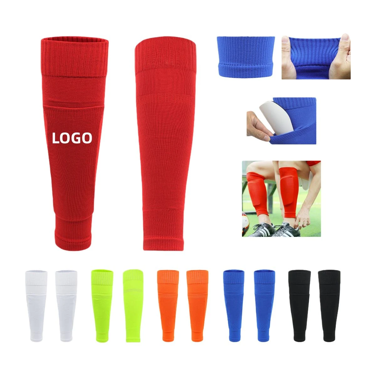 Breathable Polyester Supportive Calf Sleeves 1