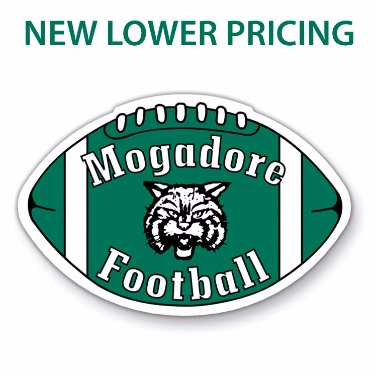 30 Mil Football Car Magnet - Full Color