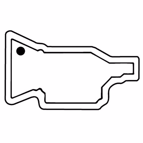 Transmission Outline 2 Key Tag (Spot Color)