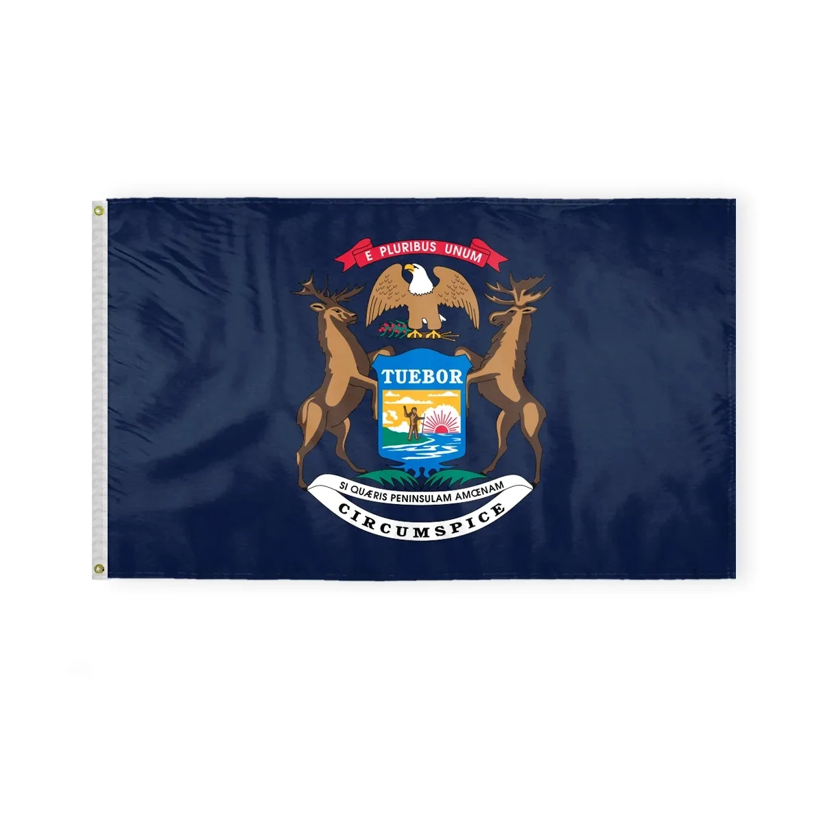 3'x5' Michigan ePoly Printed Flags 1