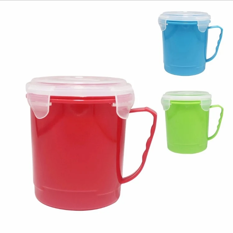 20 oz. Soup Mug With Lid 1
