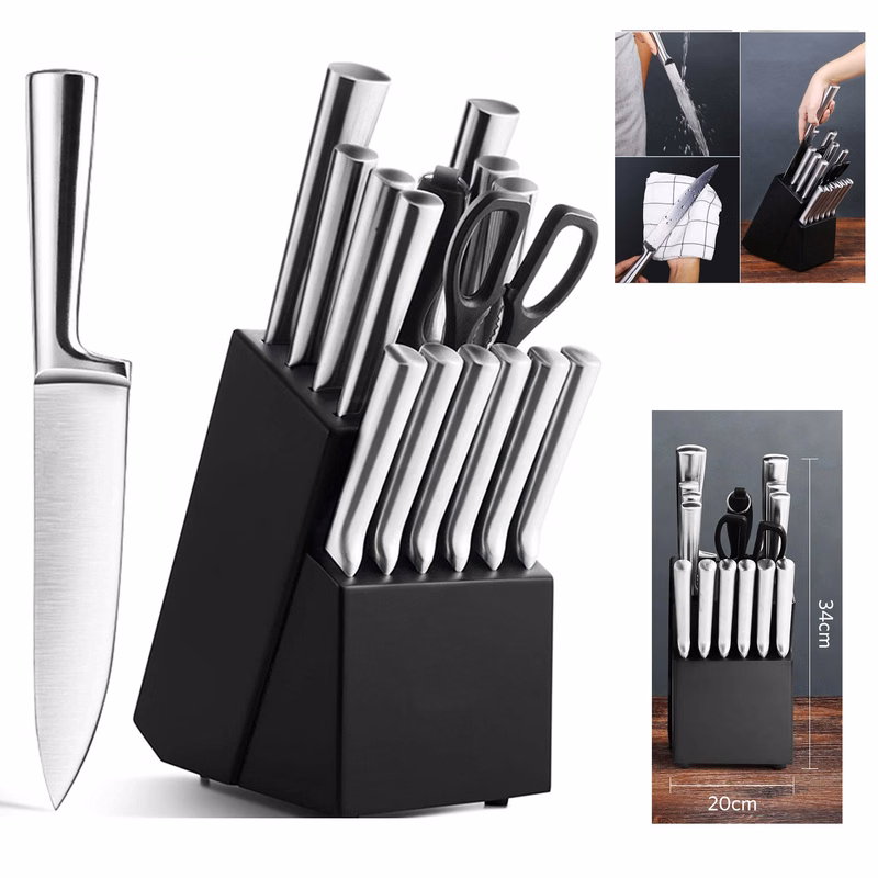 16 Pcs Kitchen Knife Set