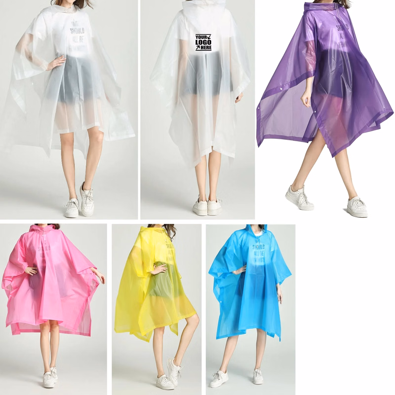 Adult EVA Rain Poncho