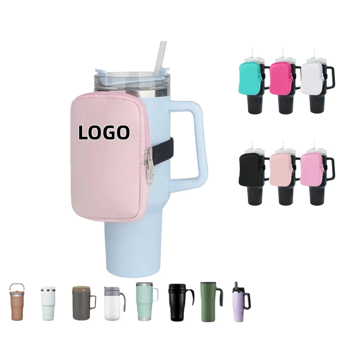 Customized Non-slip Coin Purse Cup Holder 1