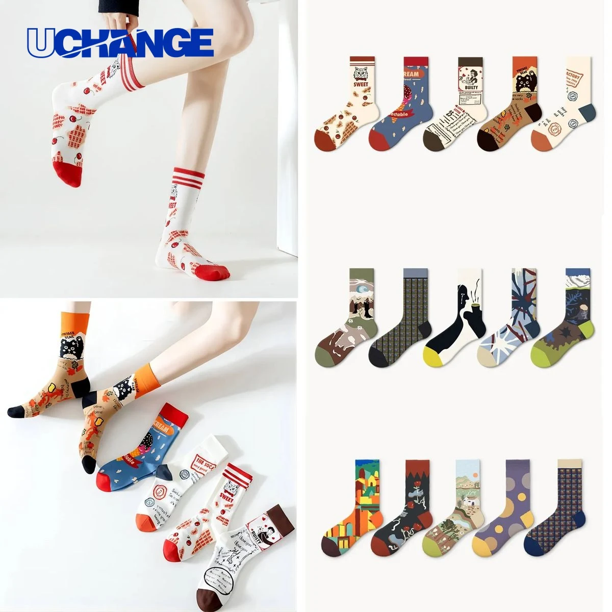 Custom Logo Adult Socks 1