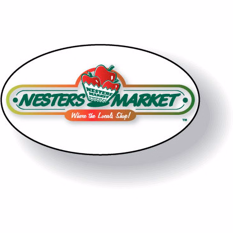 White Gloss 4 Colour Process Stock Shape Oval Roll Labels (2.25"x3.125")